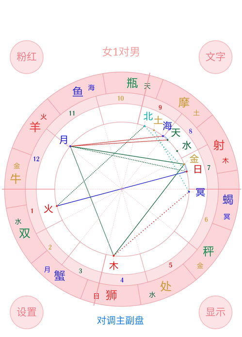 星座星盘精准查询